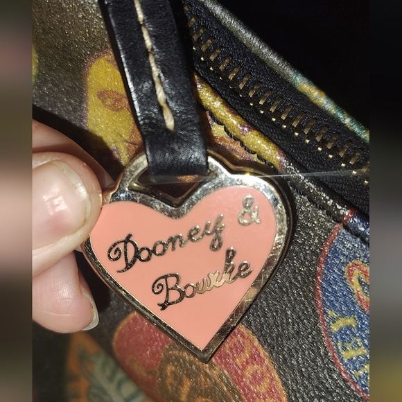 Dooney & Bourke Colorful Logo Shoulder Bag - Picture 3 of 5